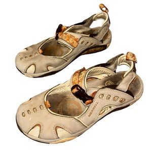 Merrell vibram women’s performance footwear hiking walking sandals size 6.5